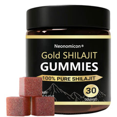 Neonomicon Shilajit Gummies for Men hero image with bottle