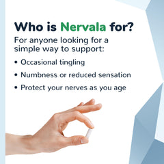 Illustration of nerve health support from Nervala