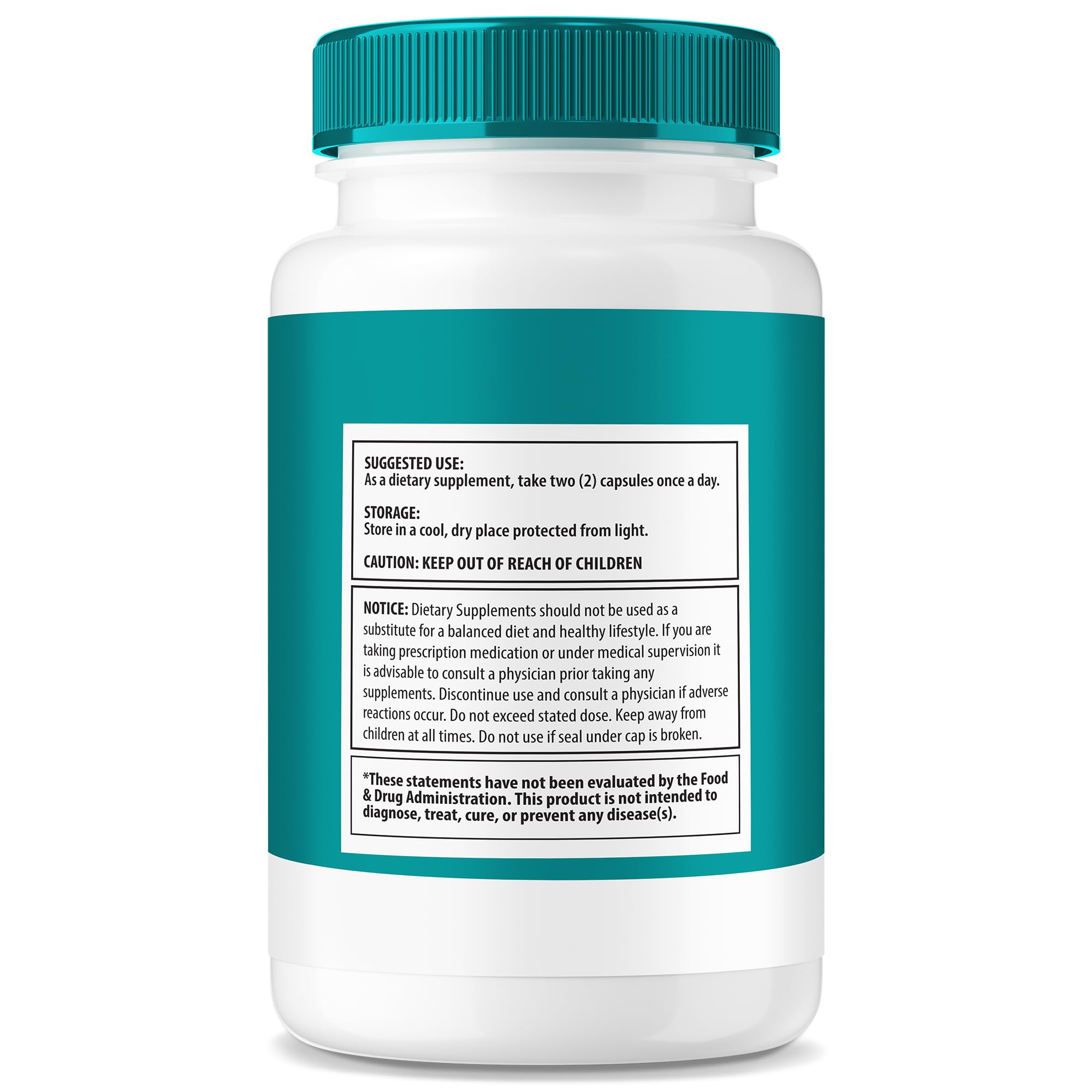 Illustration of natural ingredients blend