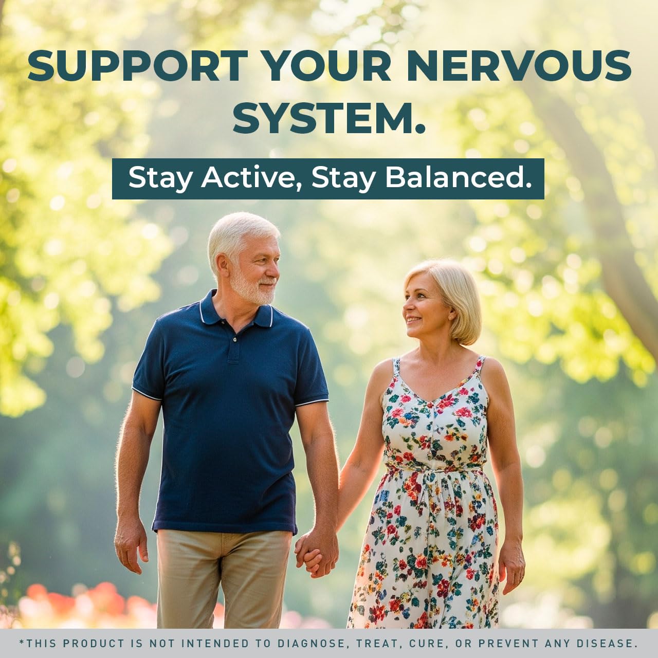 Nerve Calm bottle showing capsules