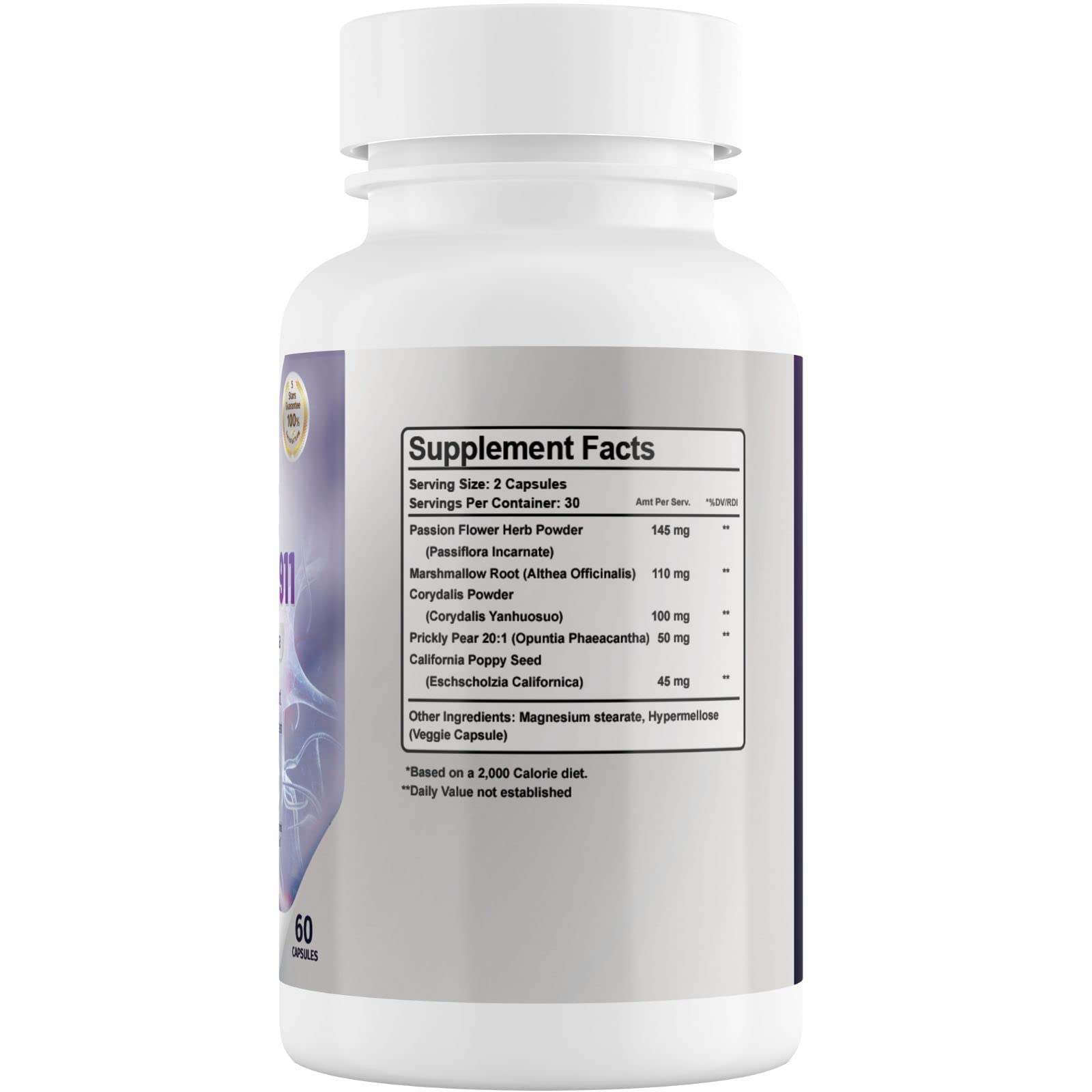 Marshmallow root ingredient used in Nerve Control 911