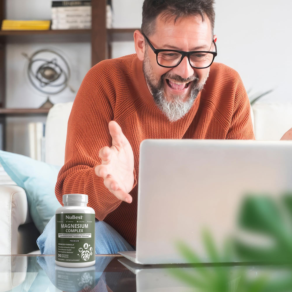 Nerve function and brain health support with magnesium