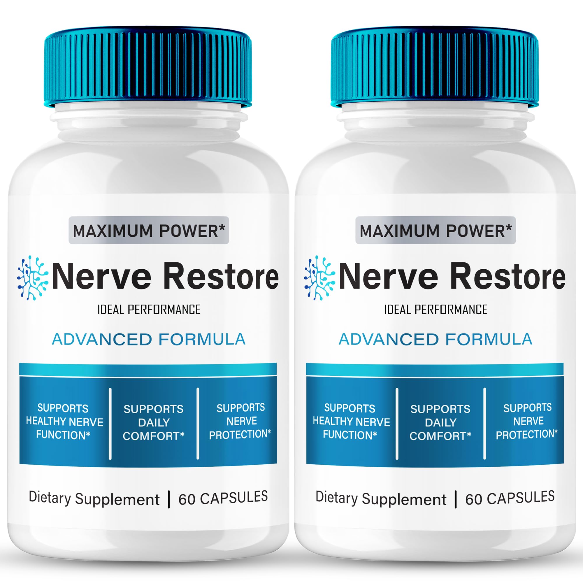 Nerve Restore Neuropathy capsules bottle label