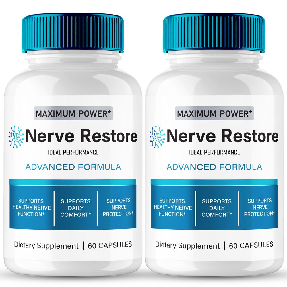 Nerve Restore Neuropathy capsules bottle label