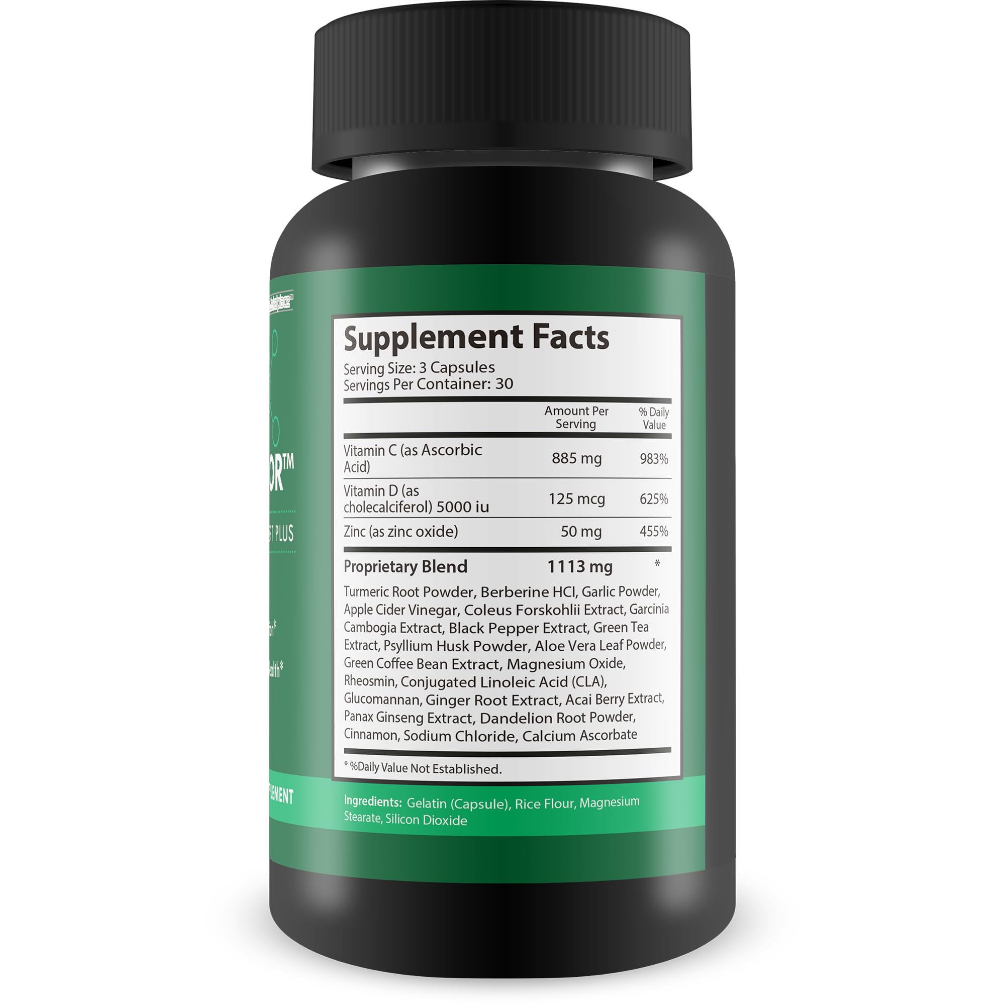 Bottle of Nervous System Savior nerve support supplement