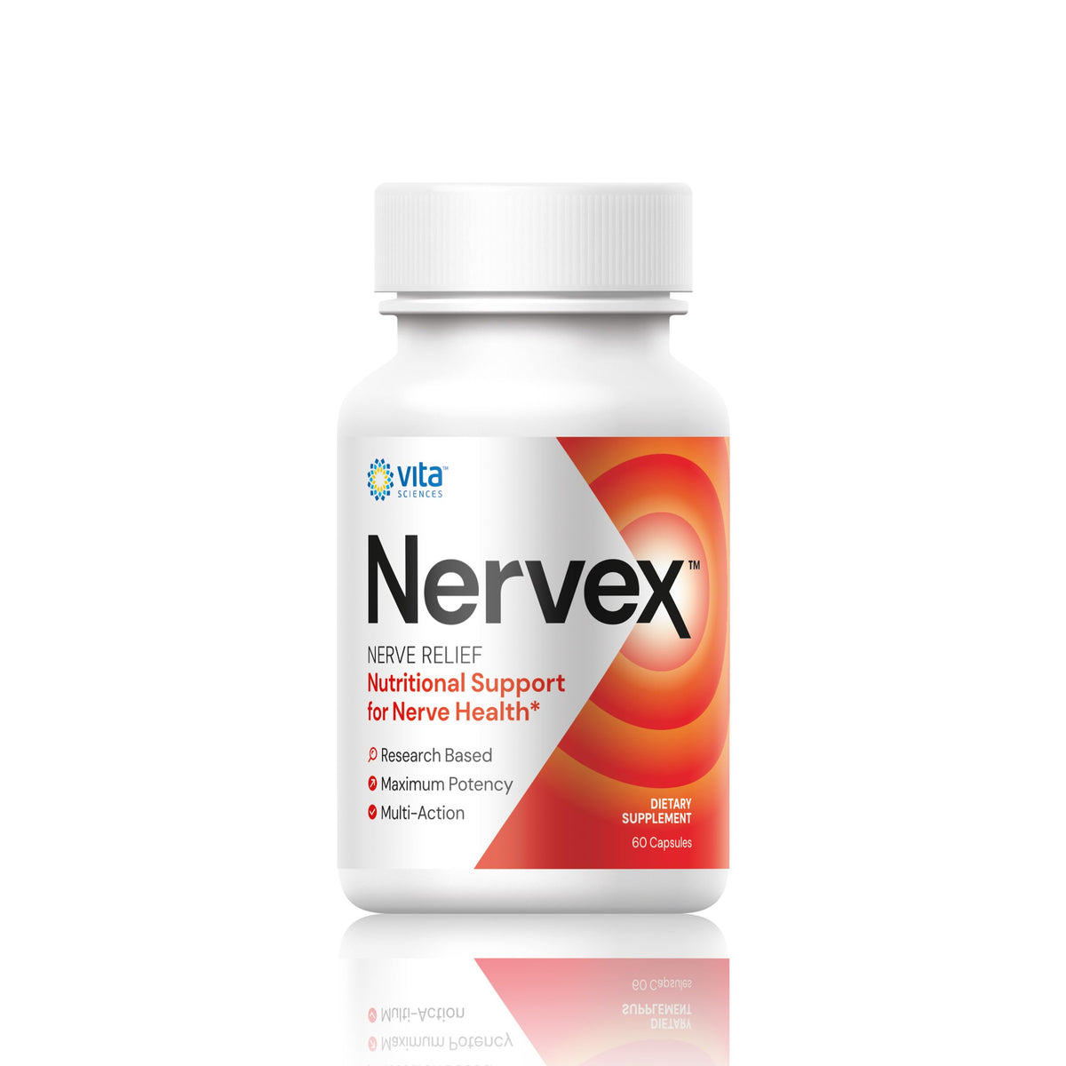 Nervex Pills bottle and packaging