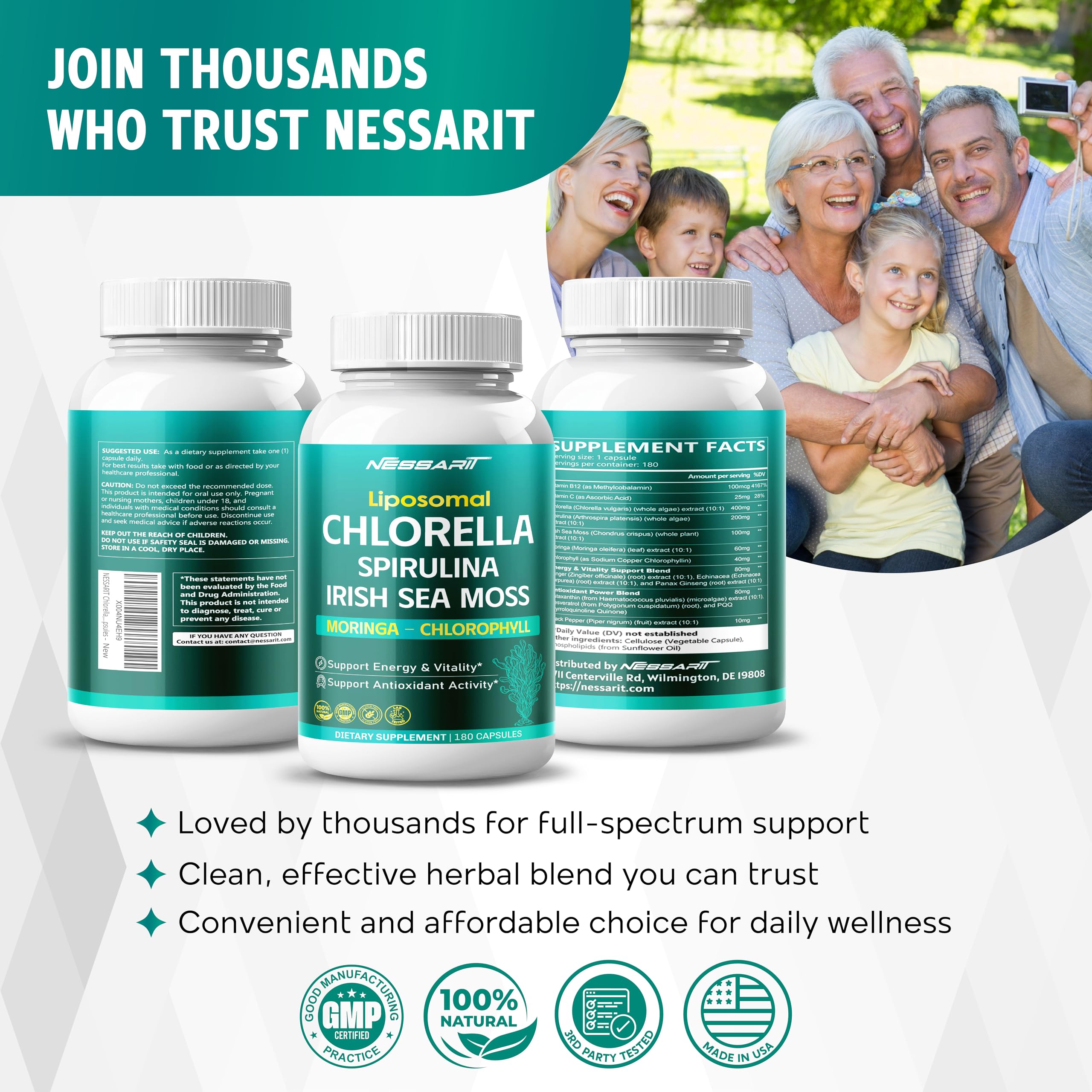 NESSARIT packaging and inside contents view