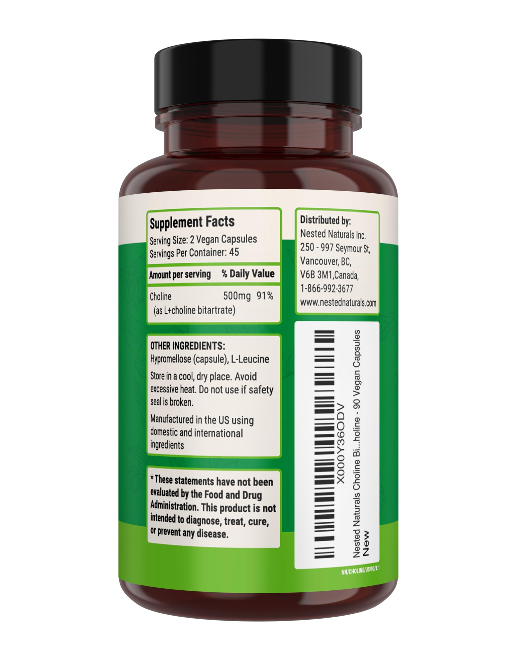 Close-up of capsule texture and bottle cap