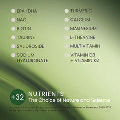 Beauty complex with fish oil and biotin