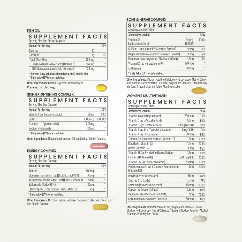 Calcium, Vitamin D3+K2, and Magnesium for bone health