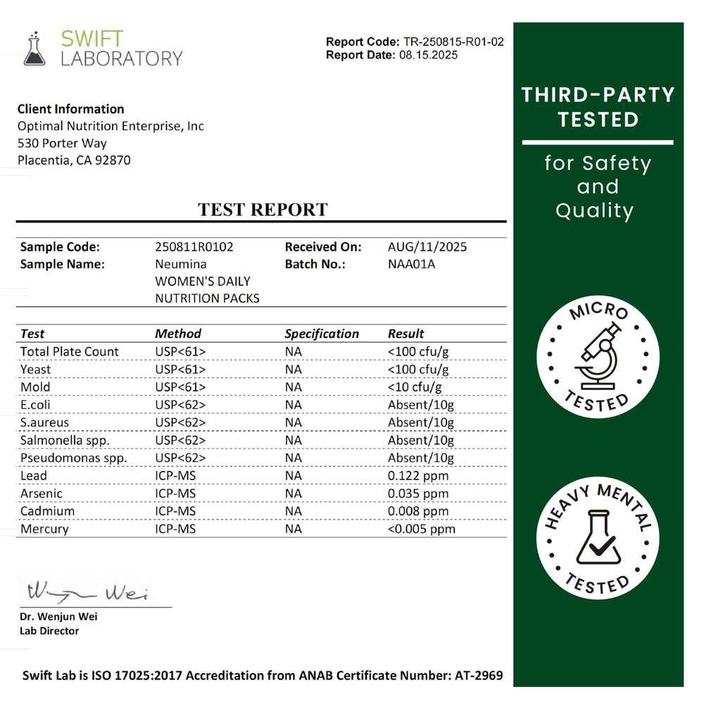 One daily 30-day multivitamin pack