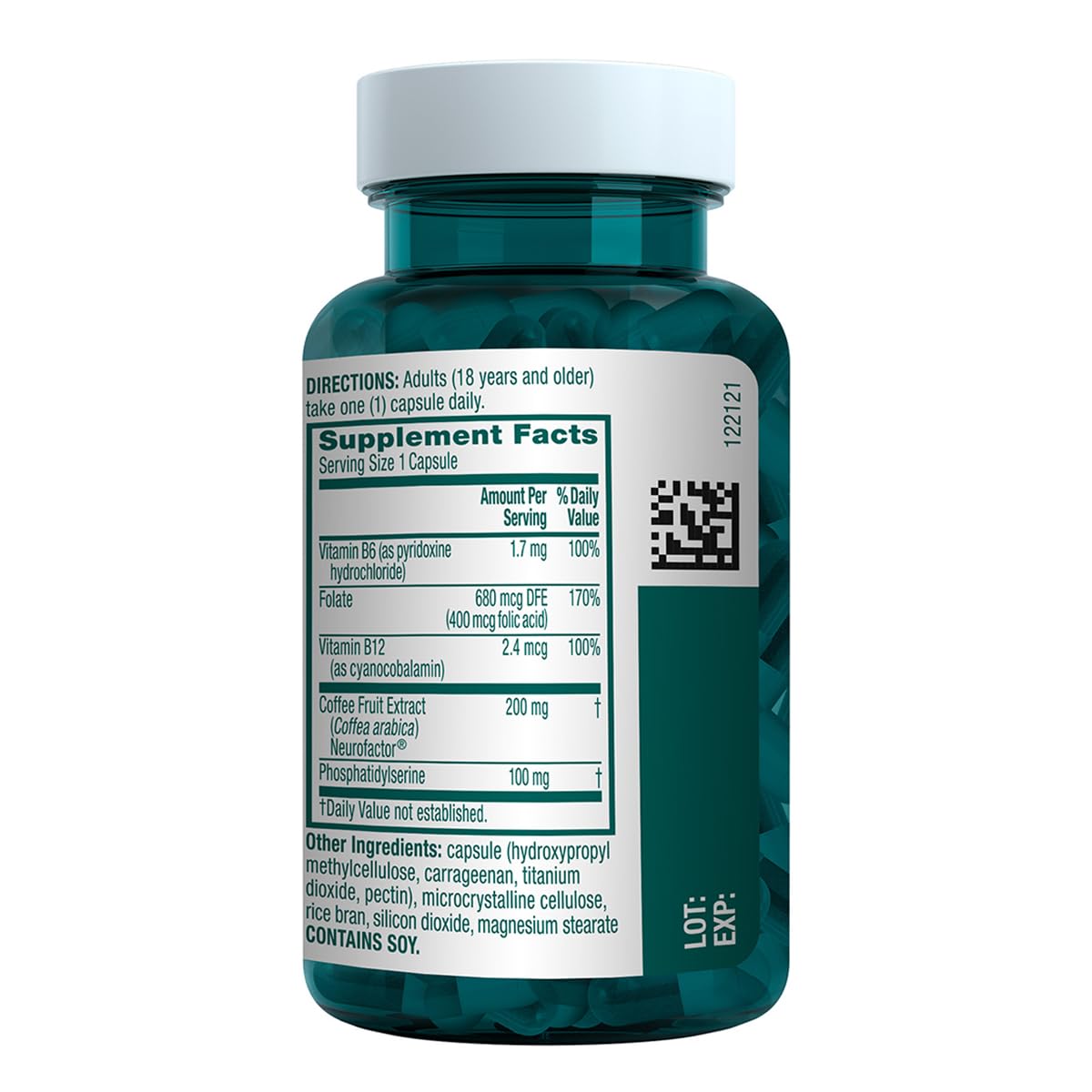 B6 and B12 vitamin icons with brain graphic