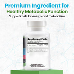 Side view of Neuro Biologix D-Chiro Inositol 500mg bottle
