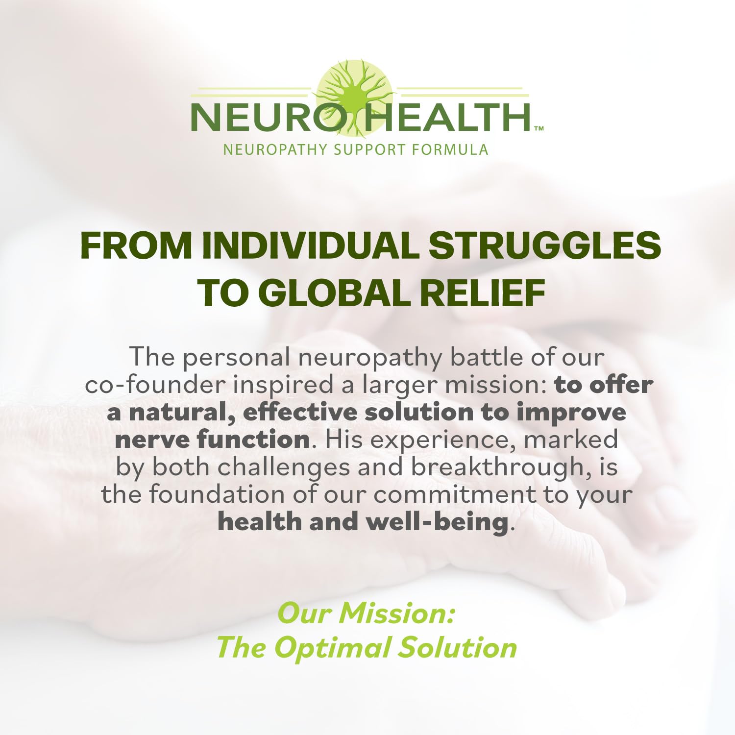 Active lifestyle imagery representing neuropathy relief