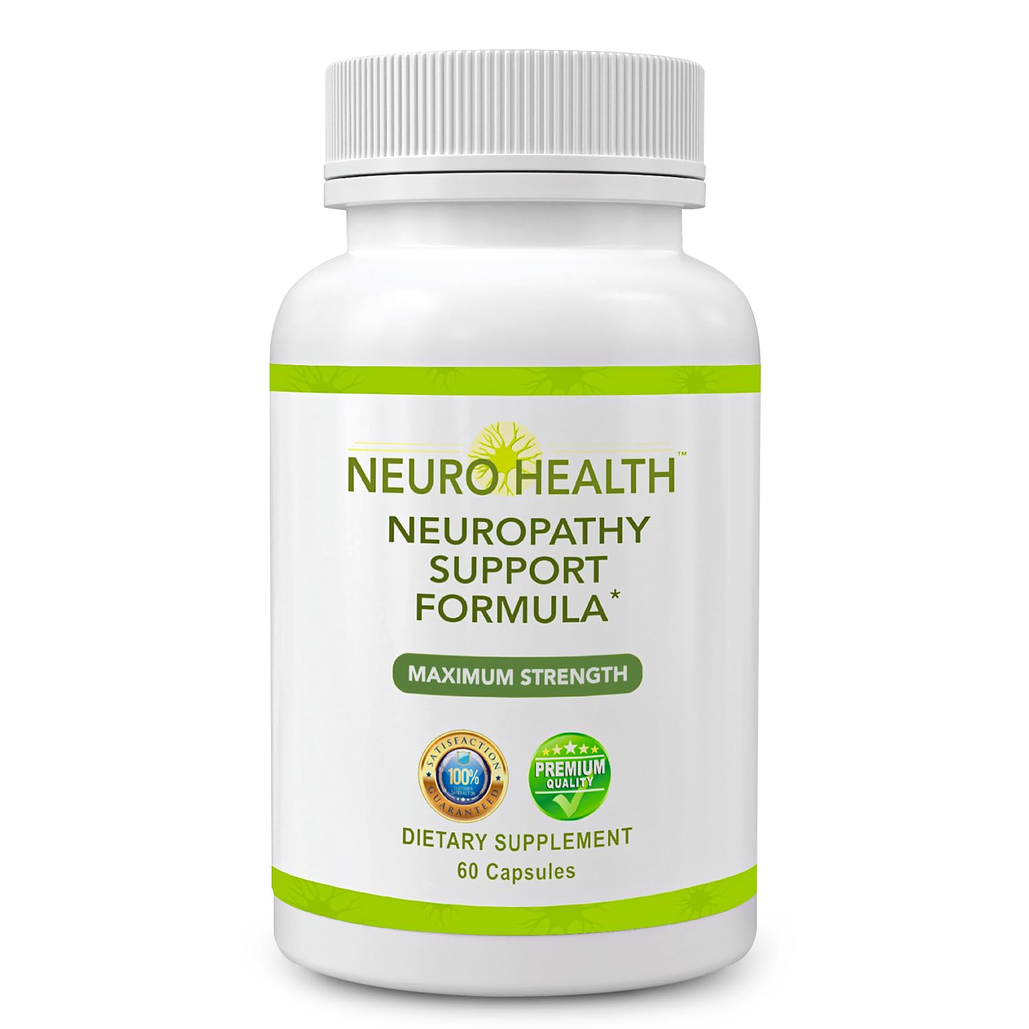 Neuro Health Nerve Support Formula bottle with capsules