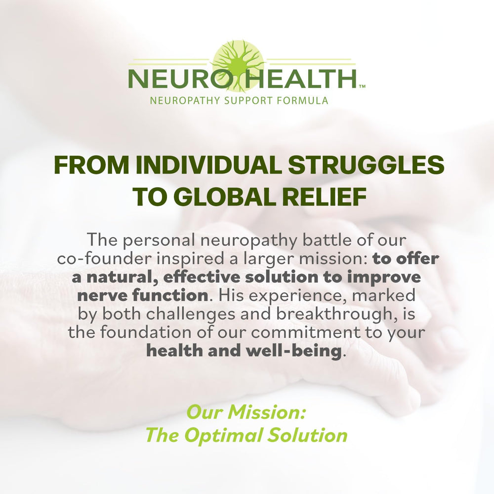 Neuro Health brand story concept image depicting founder's mission
