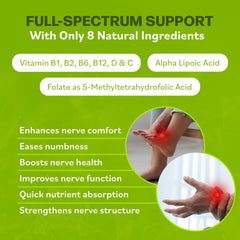 Capsules showing rapid absorption and nerve support