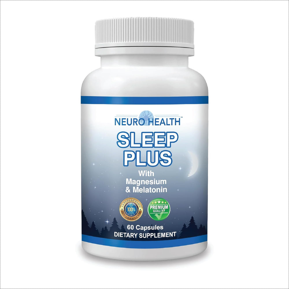Bottle of Neuro Health Sleep Plus with 60 capsules