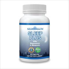 Bottle of Neuro Health Sleep Plus with 60 capsules