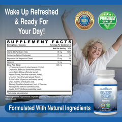 Sleep Plus capsules close-up