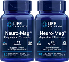 Life Extension Neuro-mag Magnesium L-threonate bottle front view