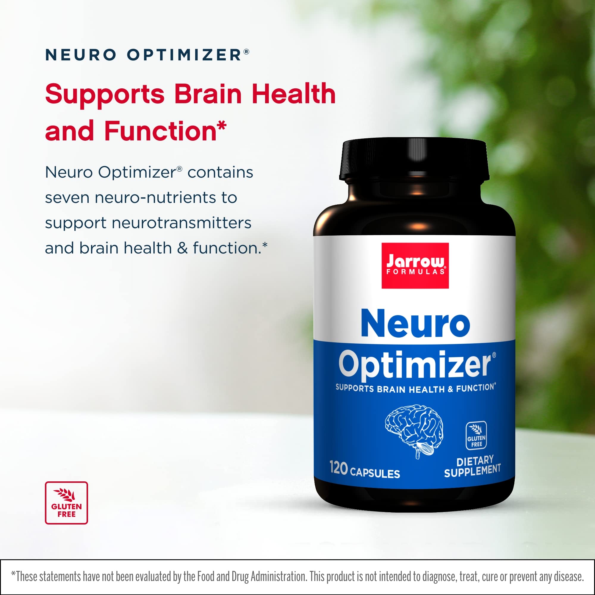 Front label highlighting 7 neuro nutrients