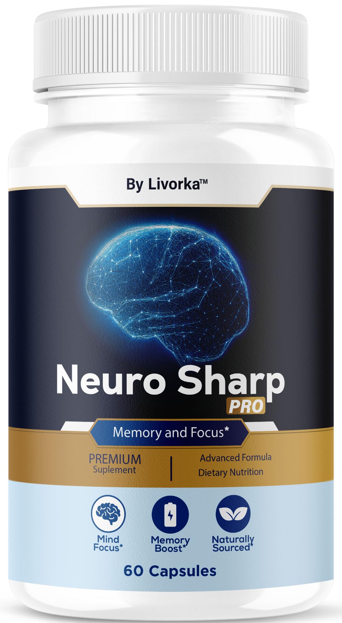 Neuro Sharp Pro bottle with label