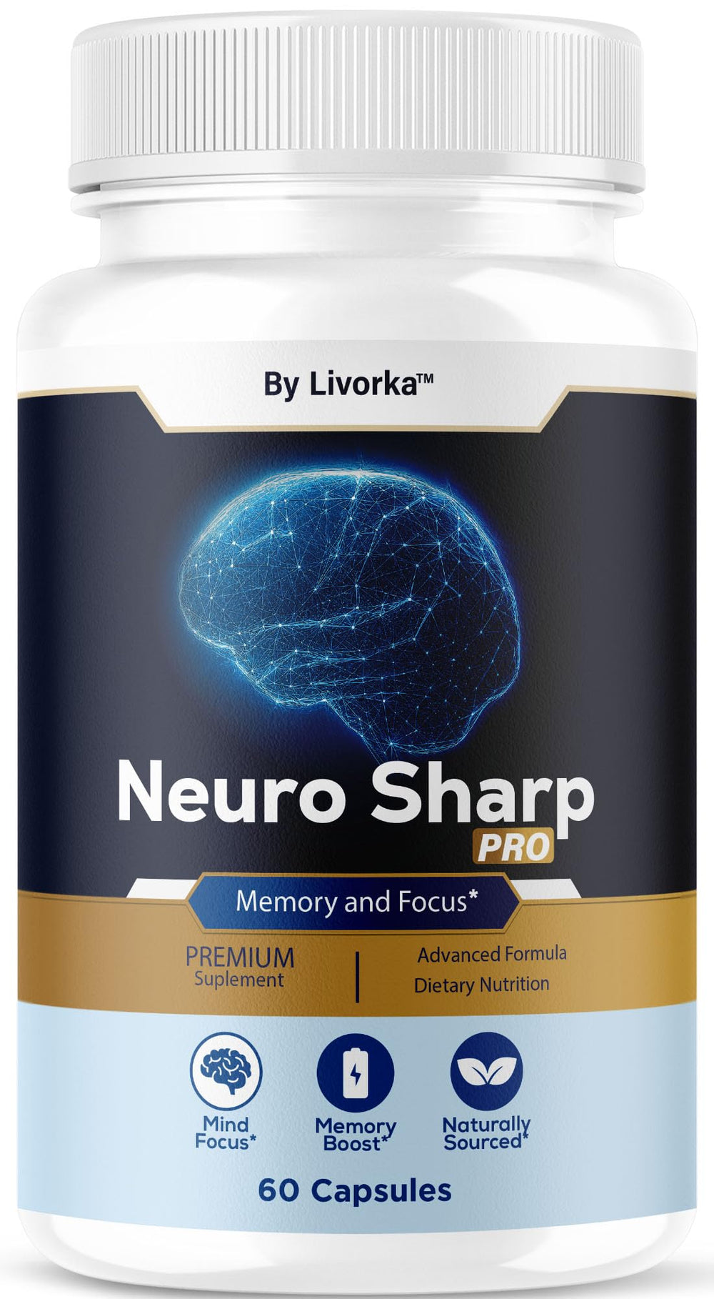 Neuro Sharp Pro bottle with label