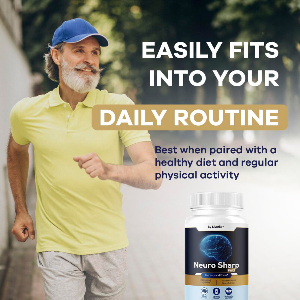 Memory and focus graphic for Neuro Sharp Pro