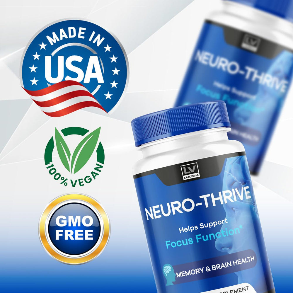 Neuro Thrive Brain advanced formula label