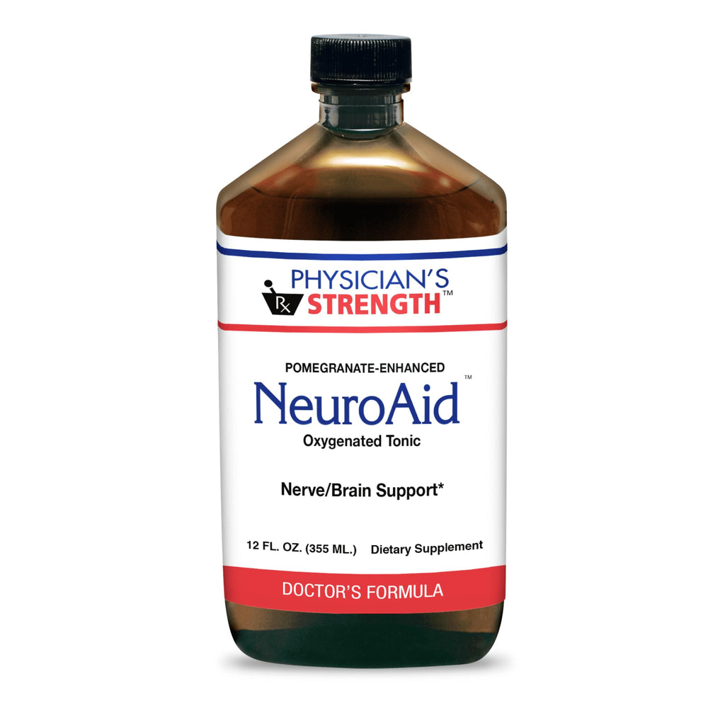 NeuroAid 12oz bottle for nerve and brain support
