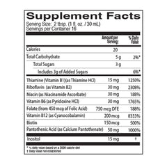 Side view of Neurobion B12 liquid Citrus bottle with label