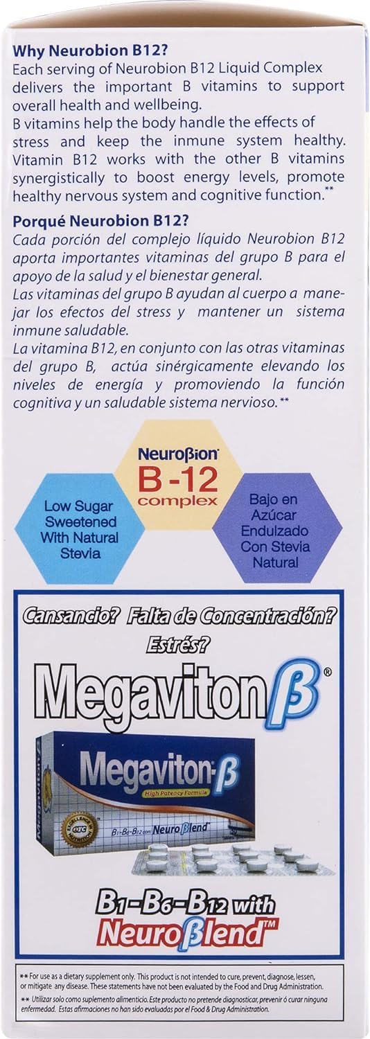Neurobion B12 Complex Citrus bottle close-up with label