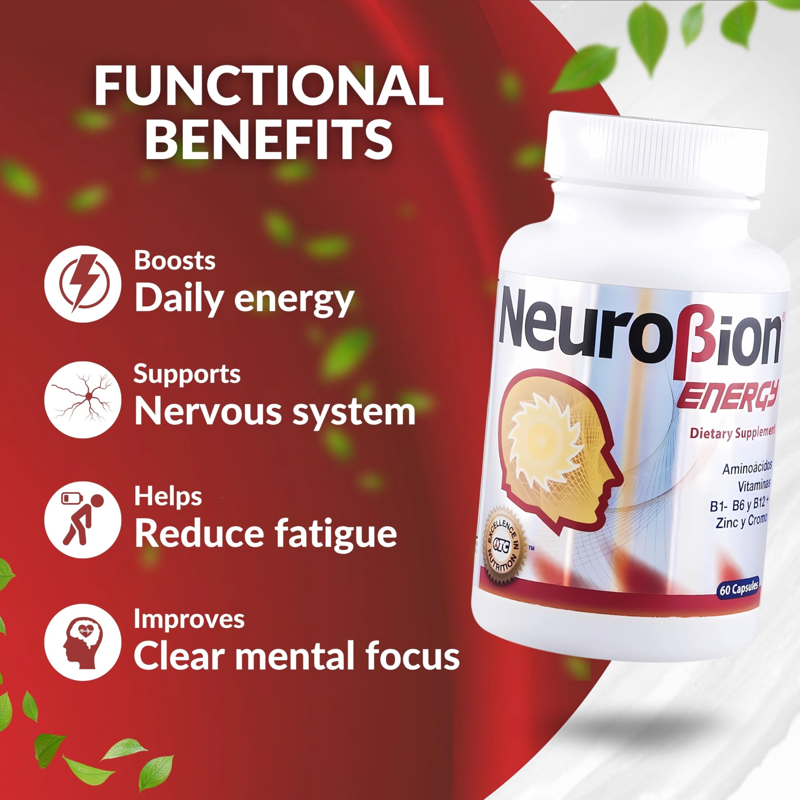 Zinc and Chromium minerals with Neurobion Energy