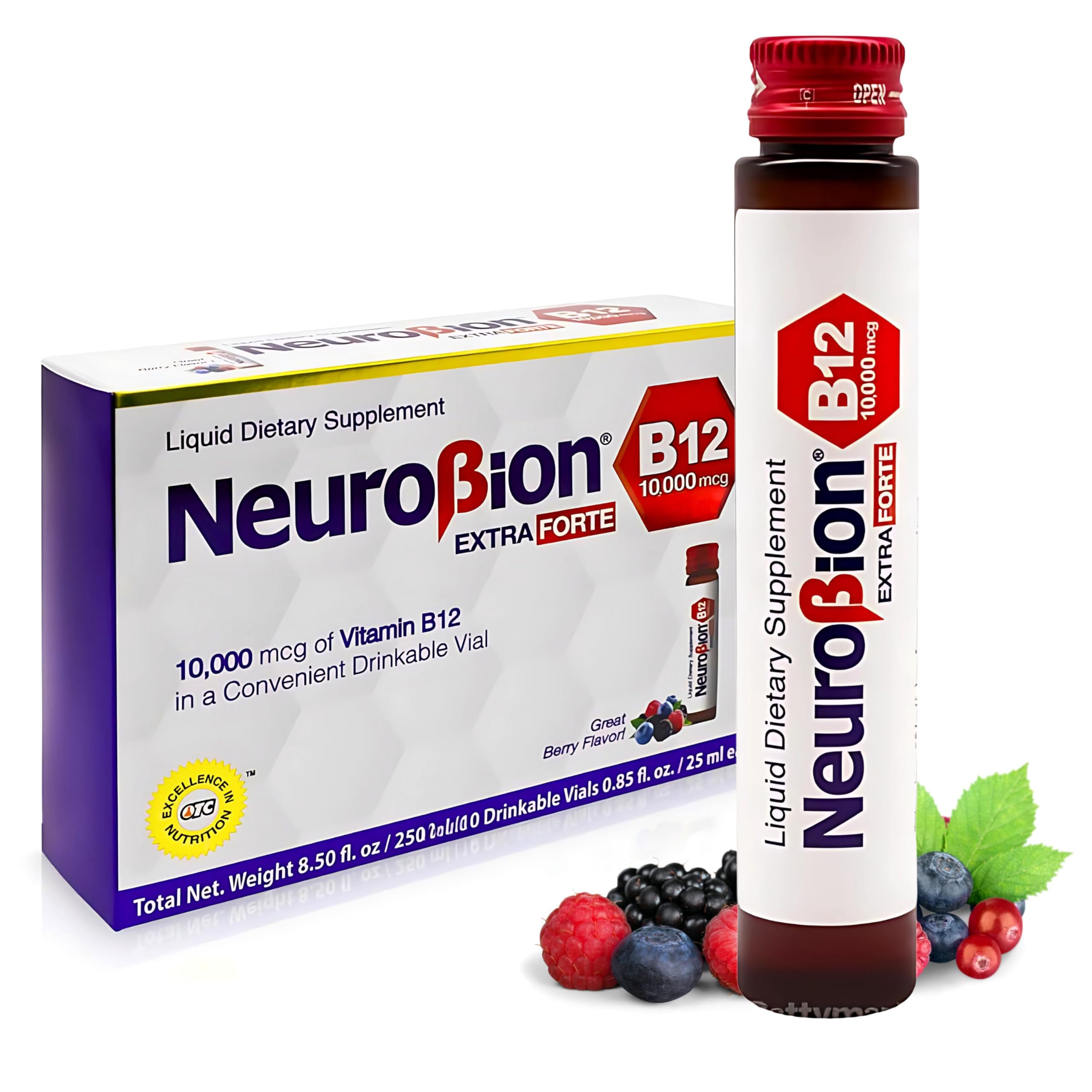 Neurobion Extra Forte B12 10,000 mcg liquid vial 25 ml