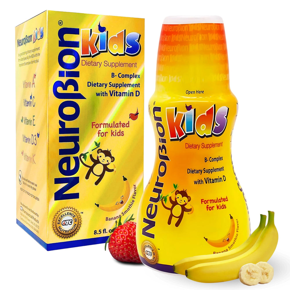 Bottle of Neurobion Kids B Complex Liquid