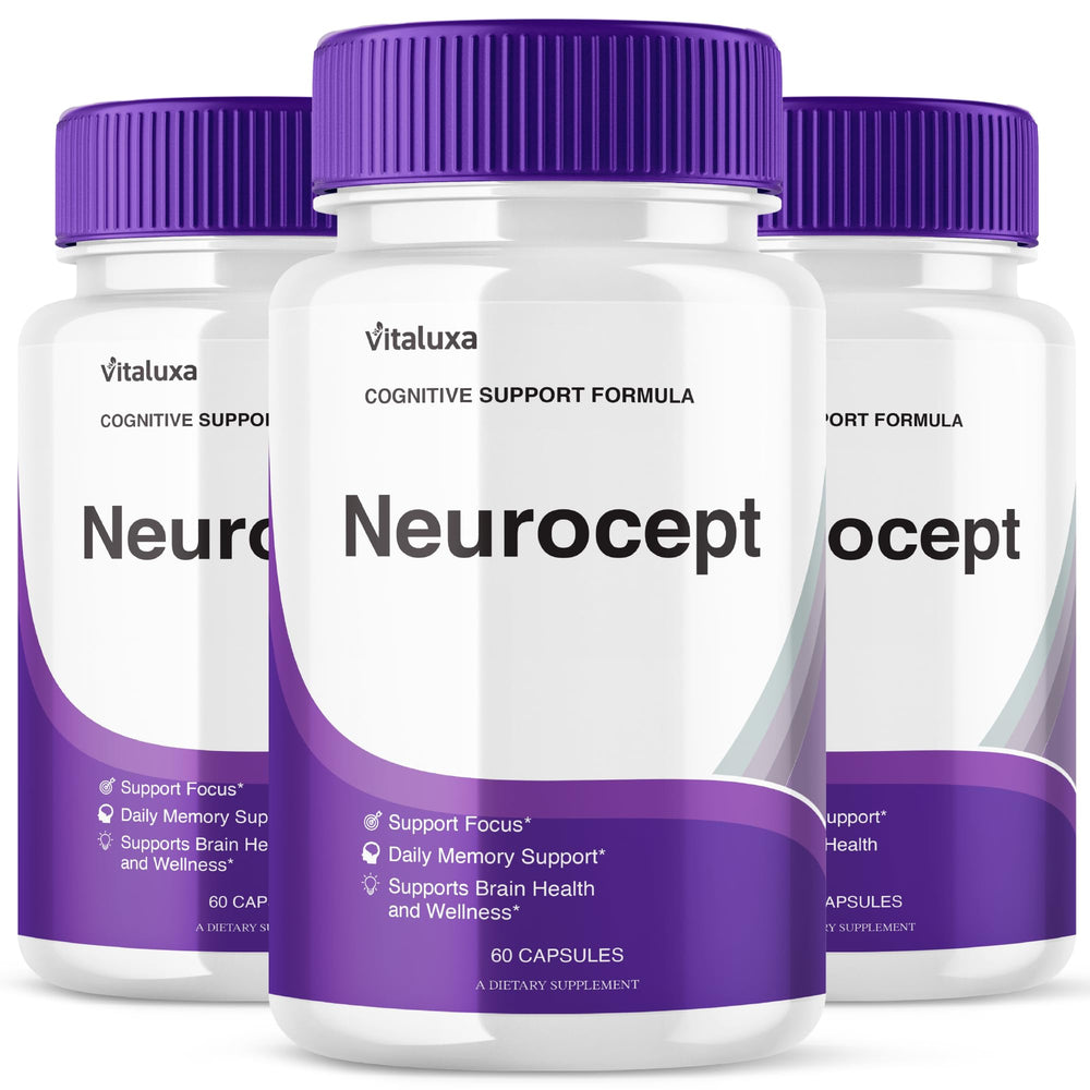 Neurocept supplement bottle – 180 count