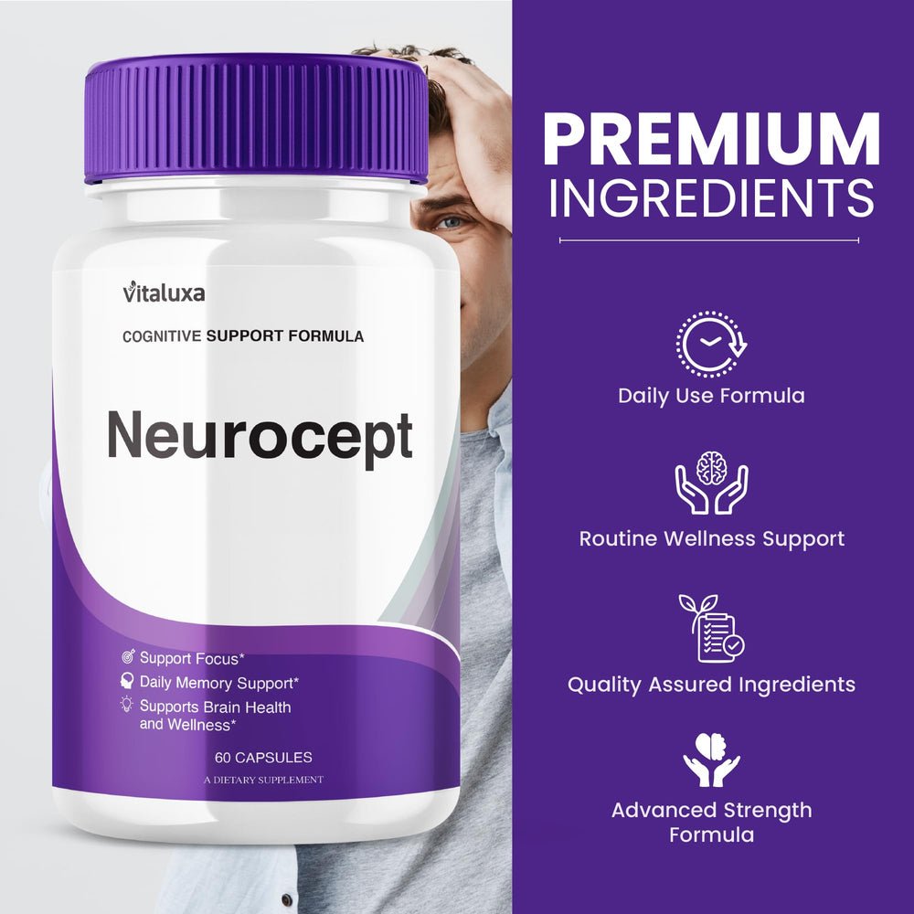 Neurocept capsules for memory health and brain support