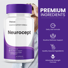 Neurocept capsules for memory health and brain support