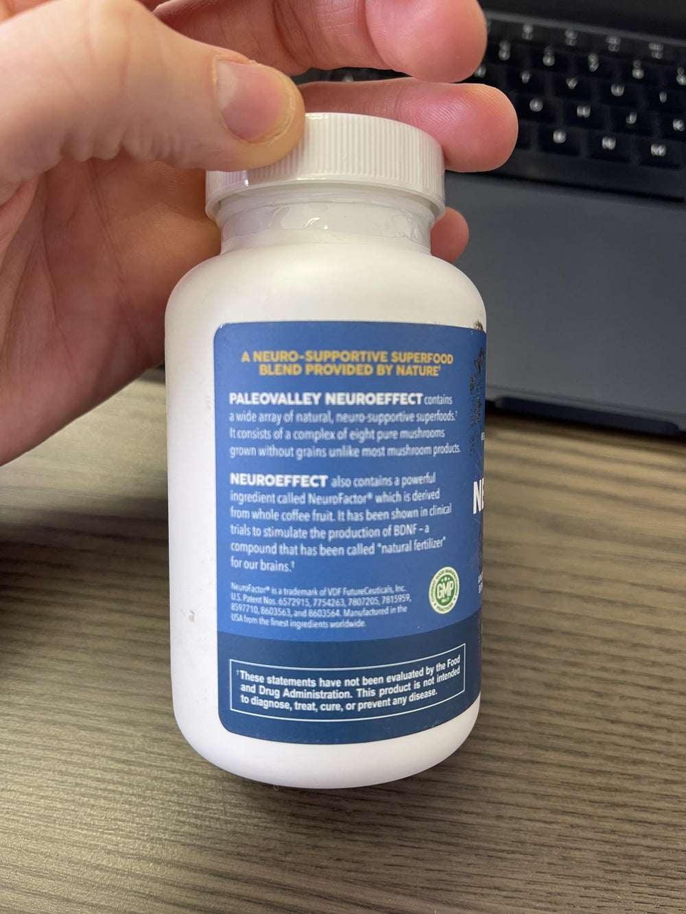 NeuroEffect 28-day supply packaging design