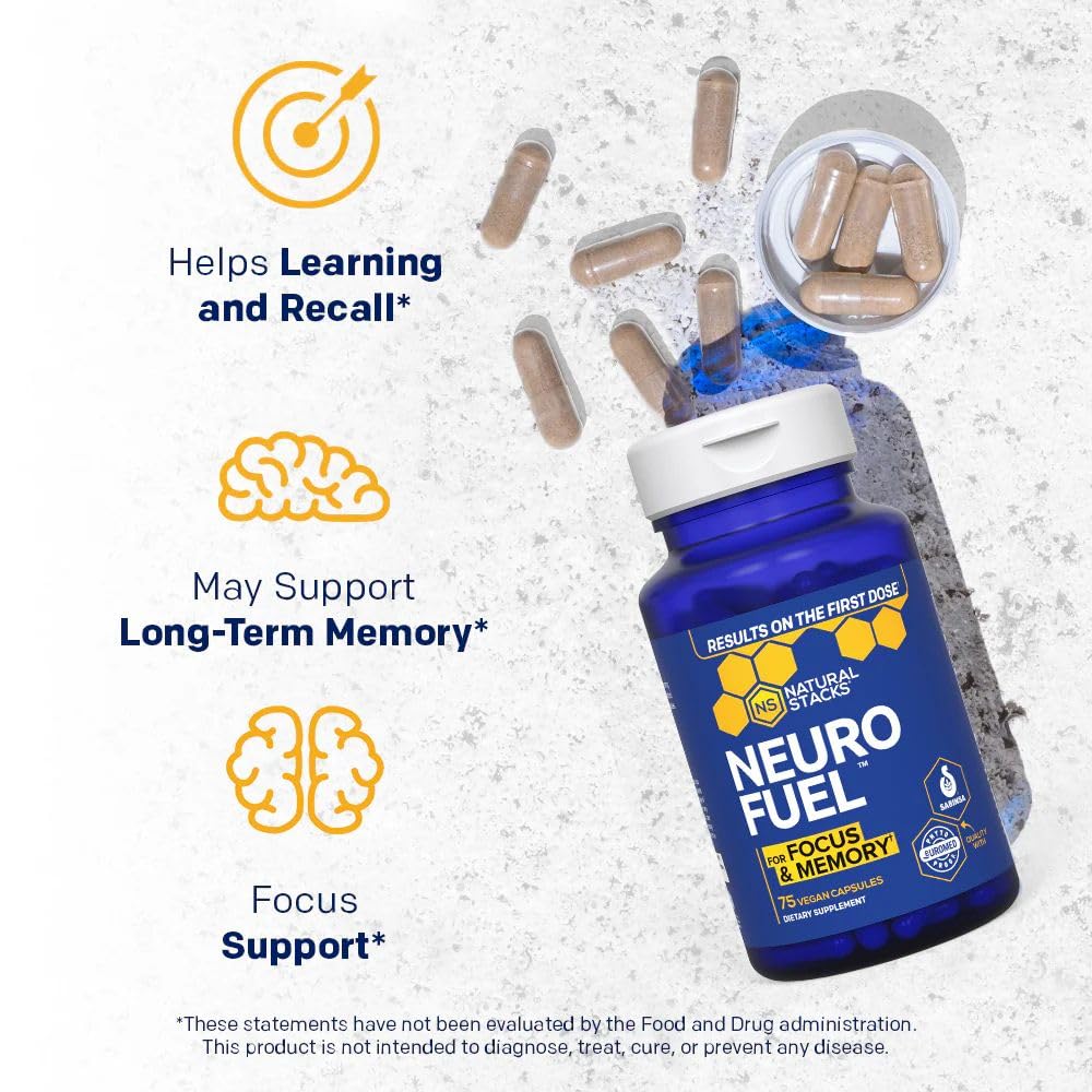 Close-up of L-Phenylalanine ingredient in NeuroFuel