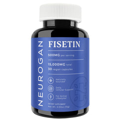 Neurogan Fisetin 500mg bottle label front