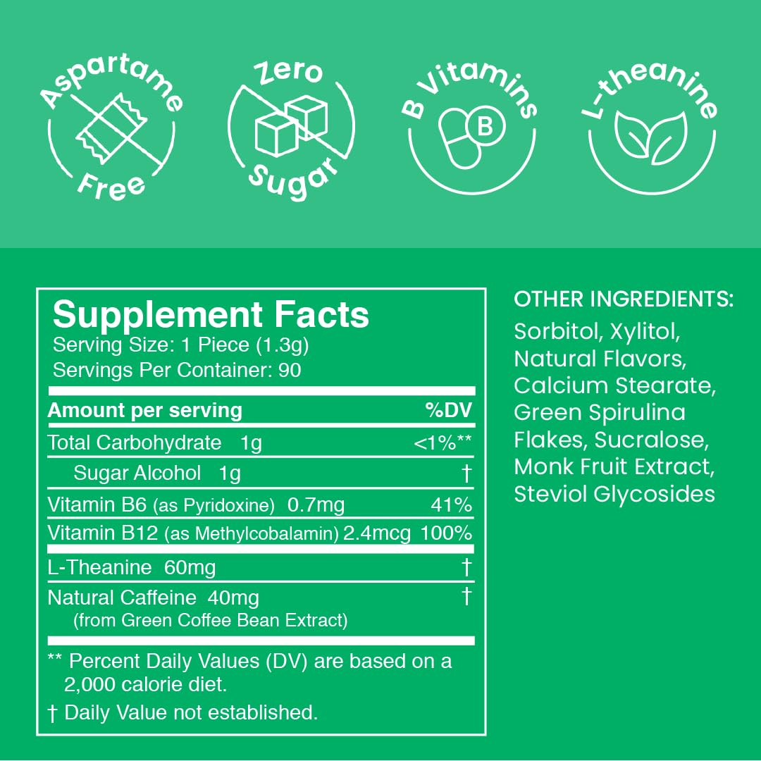 Close-up of a NeuroGum gum piece