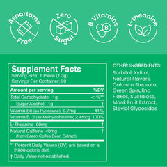Close-up of a NeuroGum gum piece