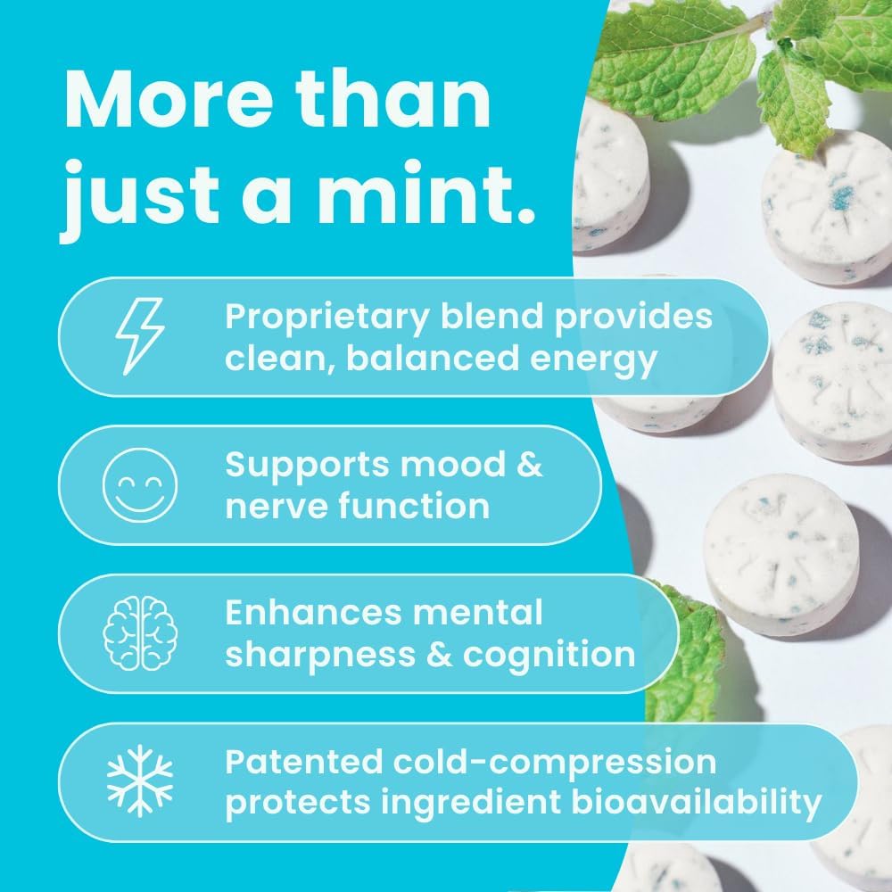 NeuroGum Energy Mints travel tin ideal for commutes.