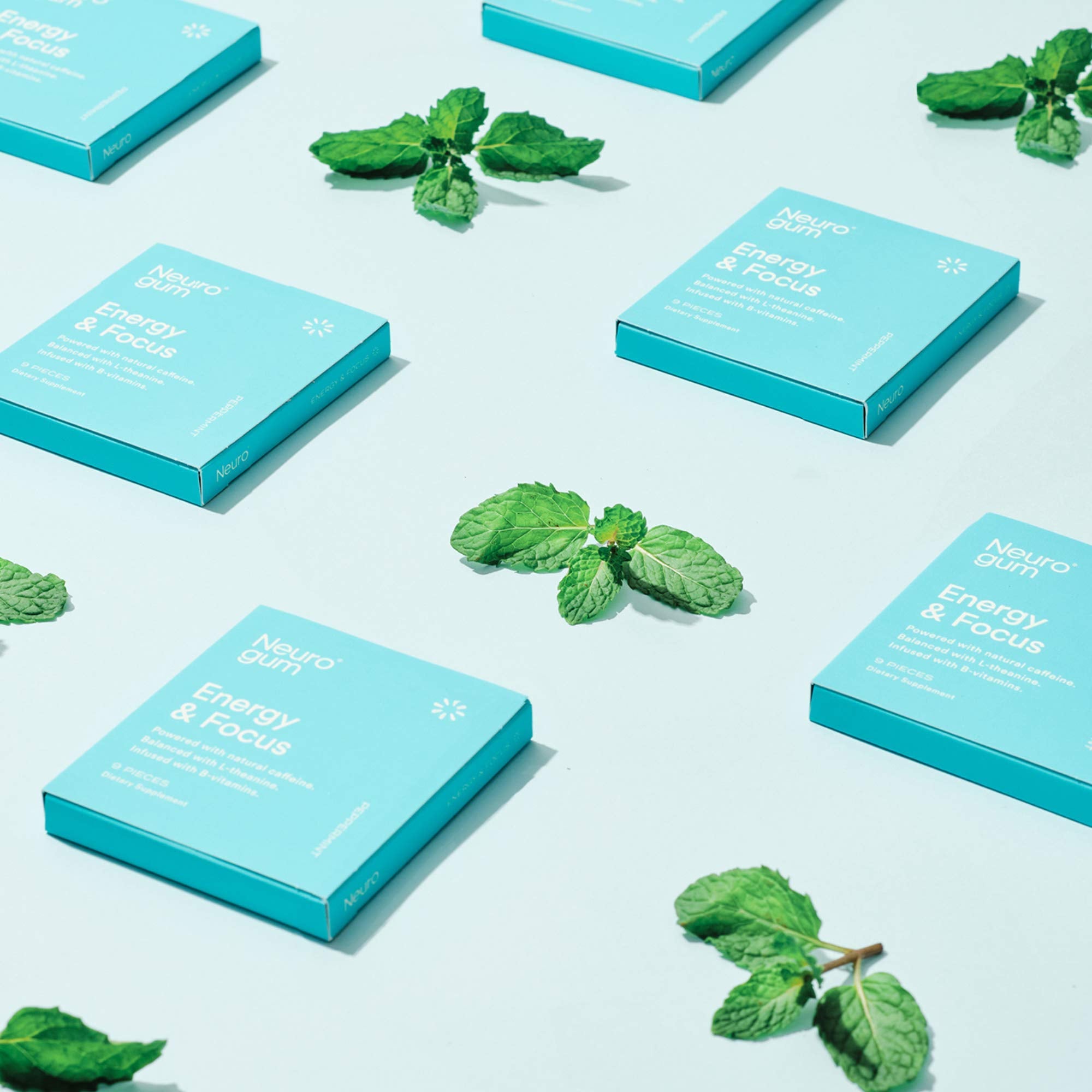 NeuroGum zero-sugar label emphasizes sugar-free option