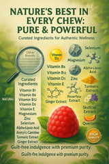 Neuropathy gummies bottle with label close-up