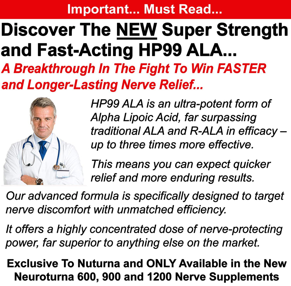 Close-up of HP-99 Alpha Lipoic Acid 1200 mg label