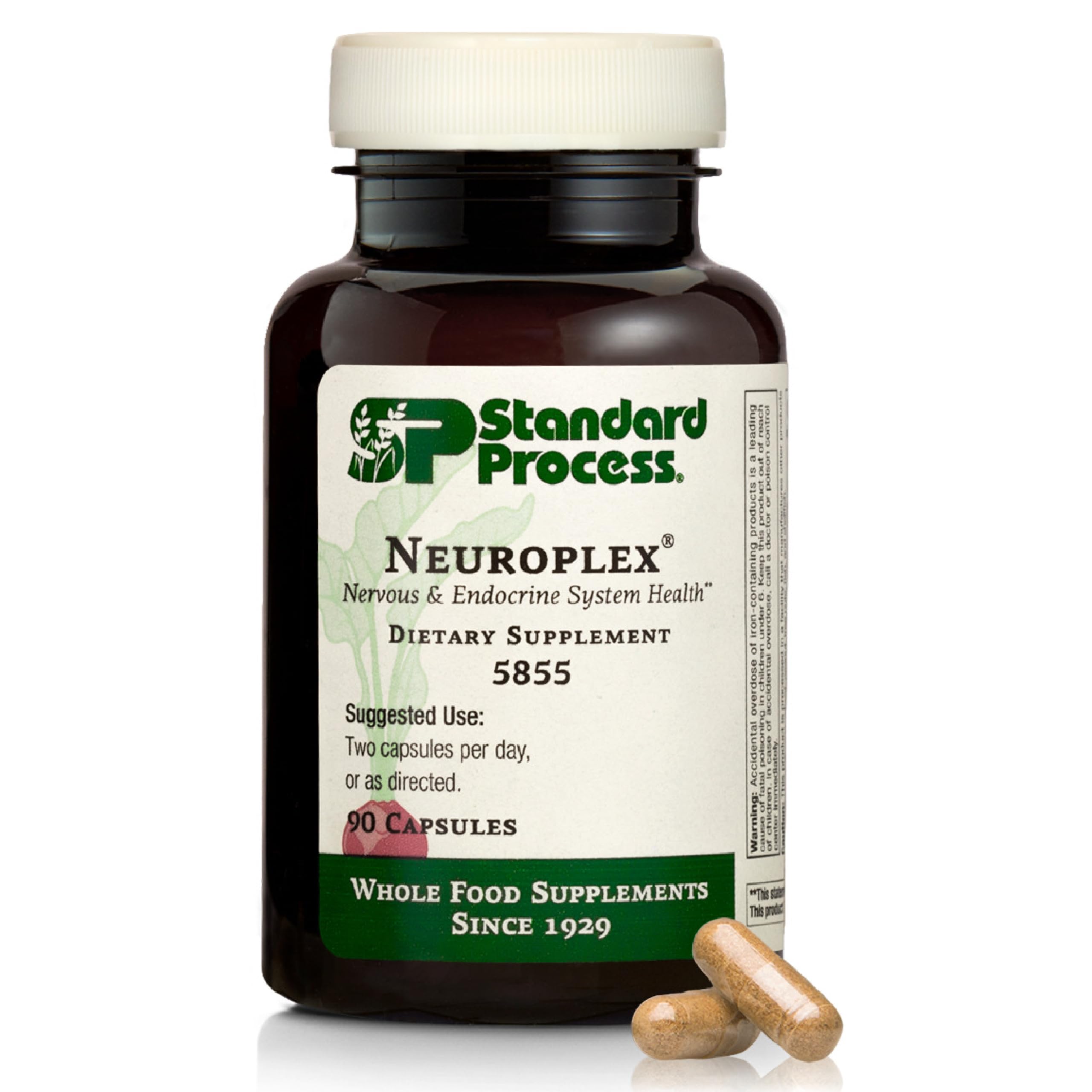 Front view of Neuroplex 360 tablets bottle