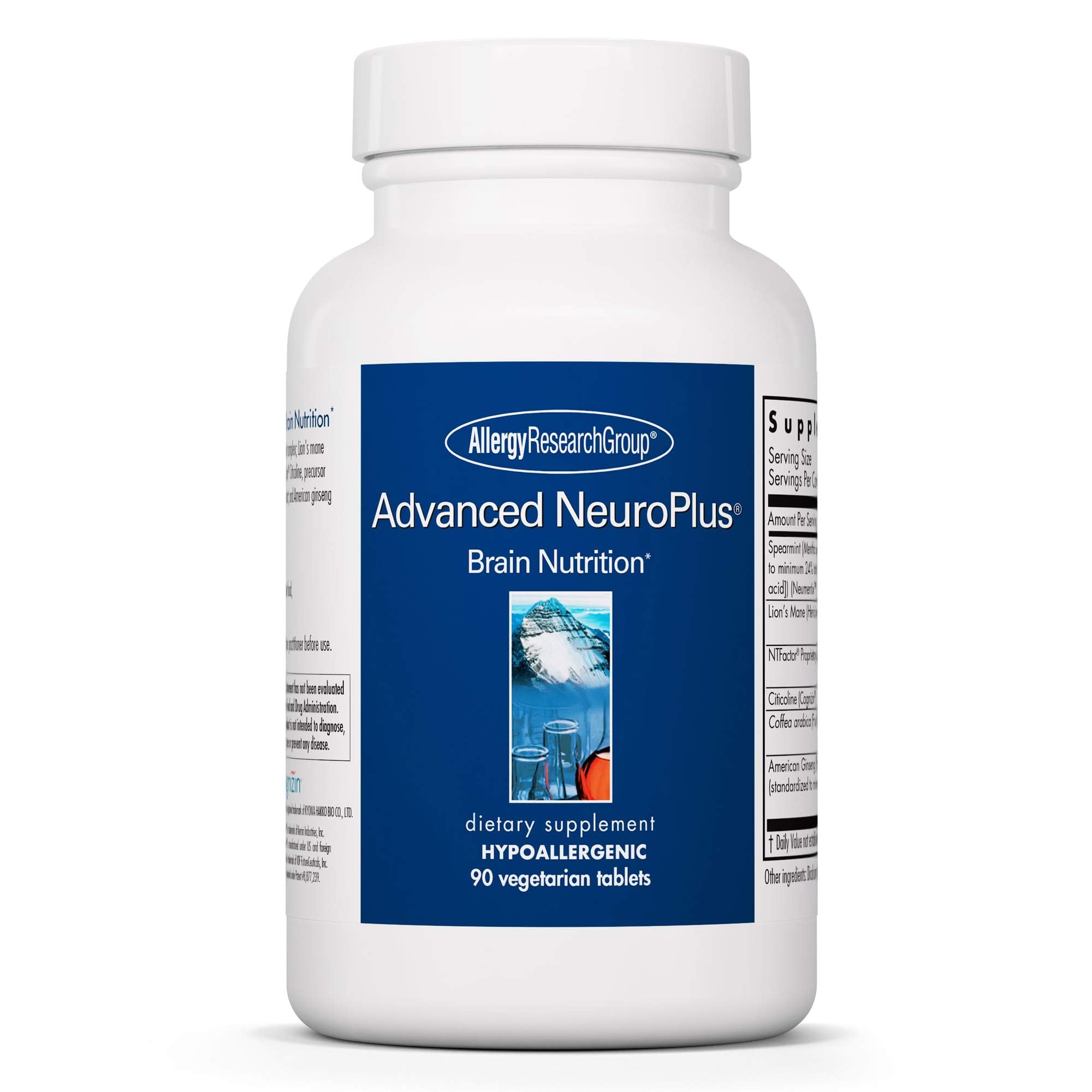 NeuroPlus brain-support formula with six brain-boosting nutrients